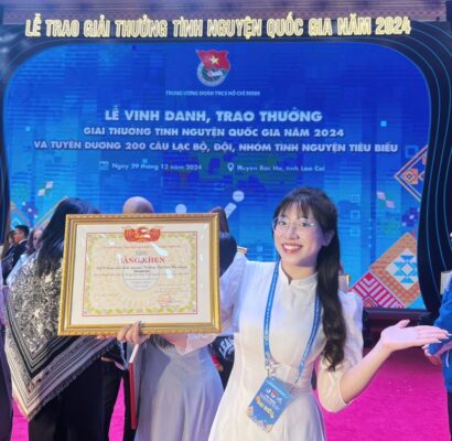 Nguồn cảm hứng bất tận được Bích Ngọc “thổi lửa” tới các bạn sinh viên khác tiếp tục rèn luyện và hoàn thiện bản thân.
